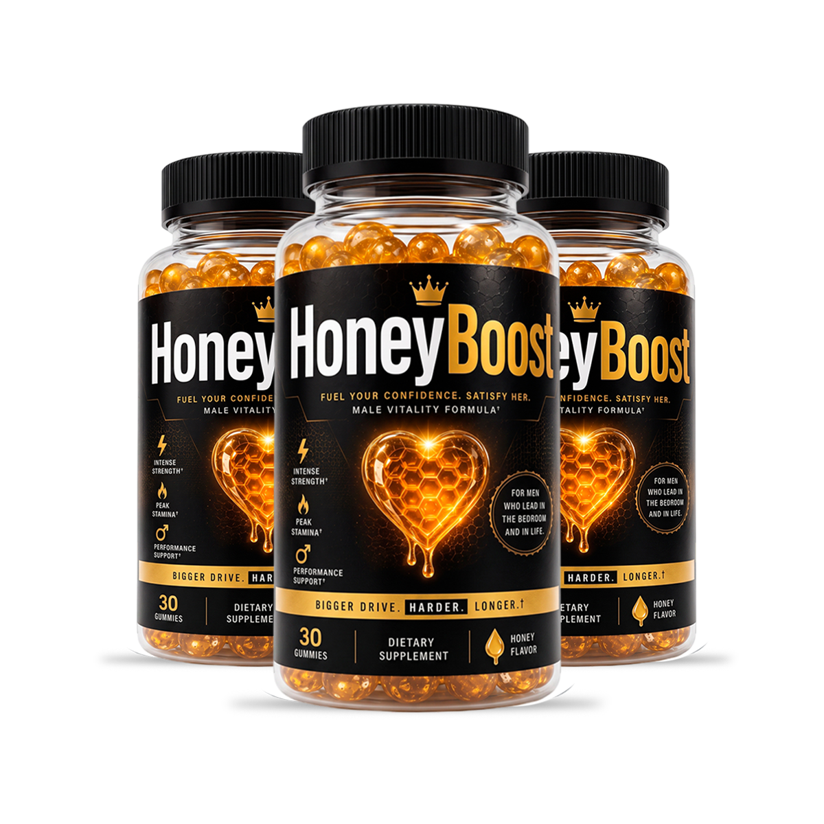 Honey Boost 3 bottle package